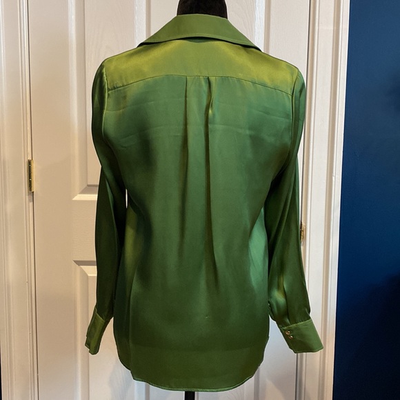 ETCETERA Silk Blouse size 4 - Picture 4 of 6